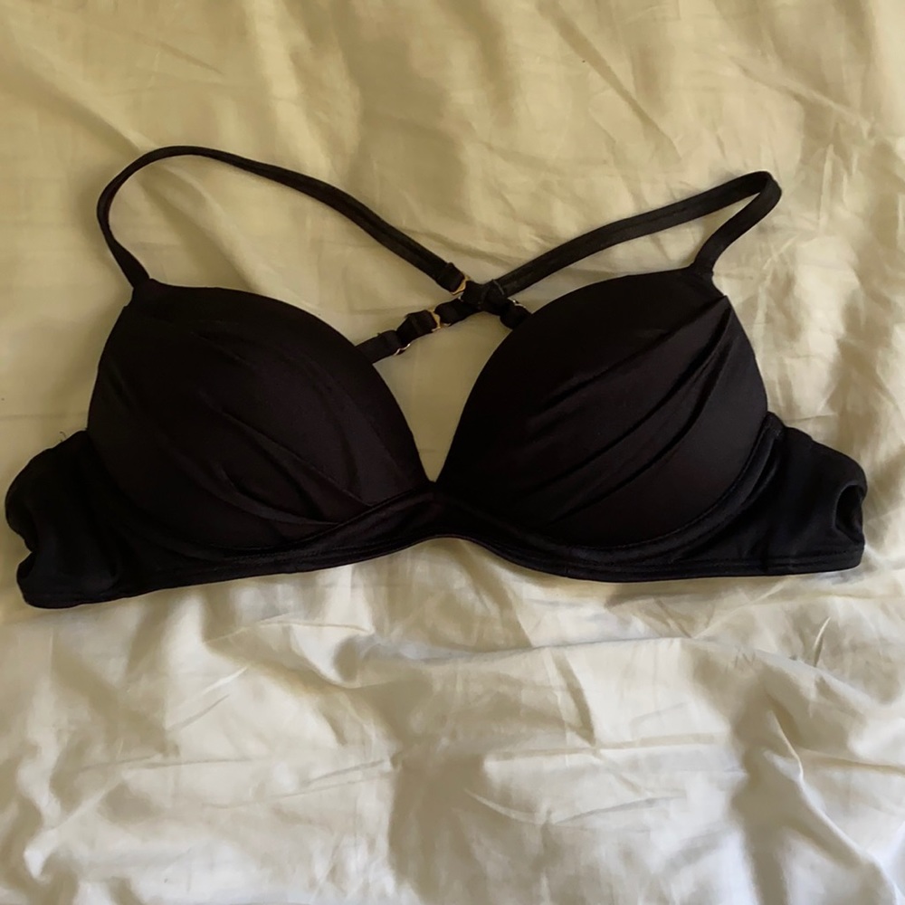 Black Victoria Secret push up bikini top!